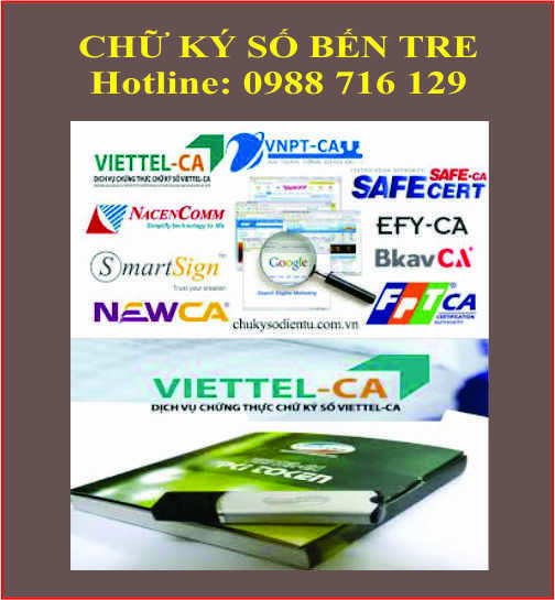 Dịch Vụ Chữ K&yacute; Số Tại Bến Tre