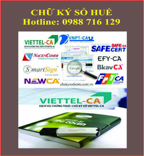 Dịch Vụ Chữ K&yacute; Số Tại Hương Thủy, Huế