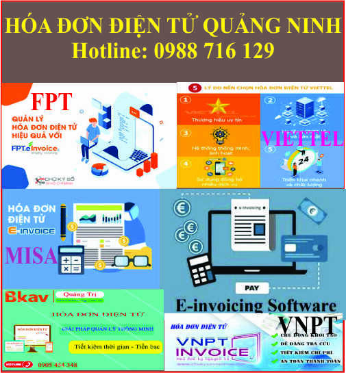 Dịch vụ h&oacute;a đơn điện tử tại Quảng Ninh
