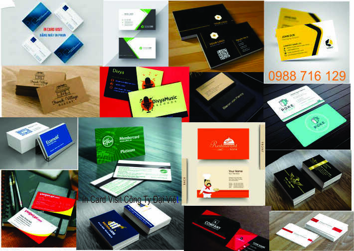 In card visit tại Đức Phổ - Thiết kế in ấn quảng cáo Đức Phổ