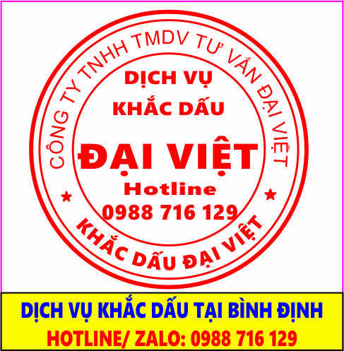 Dịch Vụ Khắc Dấu Tại B&igrave;nh Định