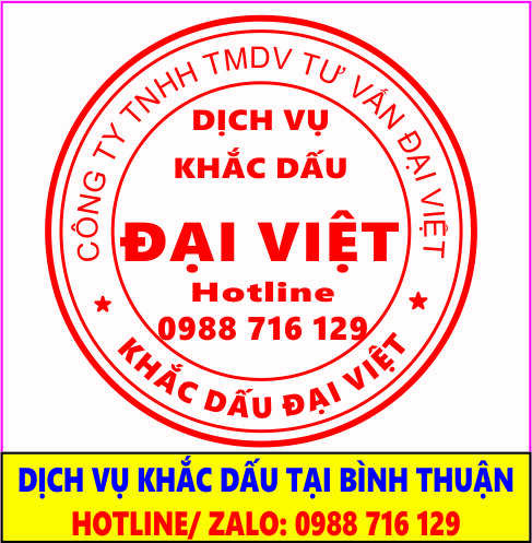 Dịch Vụ Khắc Dấu Tại Bình Thu&acirc;̣n