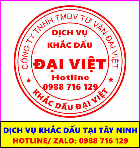 Dịch Vụ Khắc Dấu Tại T&acirc;y Ninh