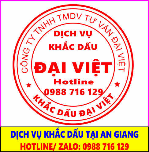 Dịch Vụ Khắc Dấu Tại An Giang