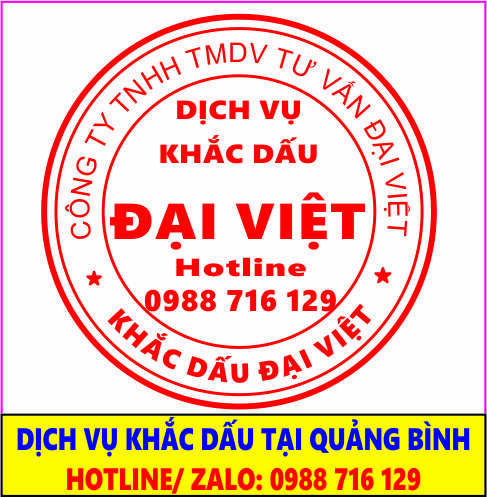 Dịch Vụ Khắc Dấu Tại Quảng B&igrave;nh