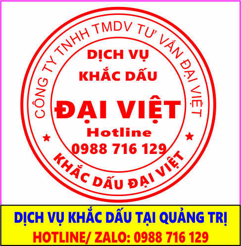 Dịch Vụ Khắc Dấu Tại QuảngTrị 